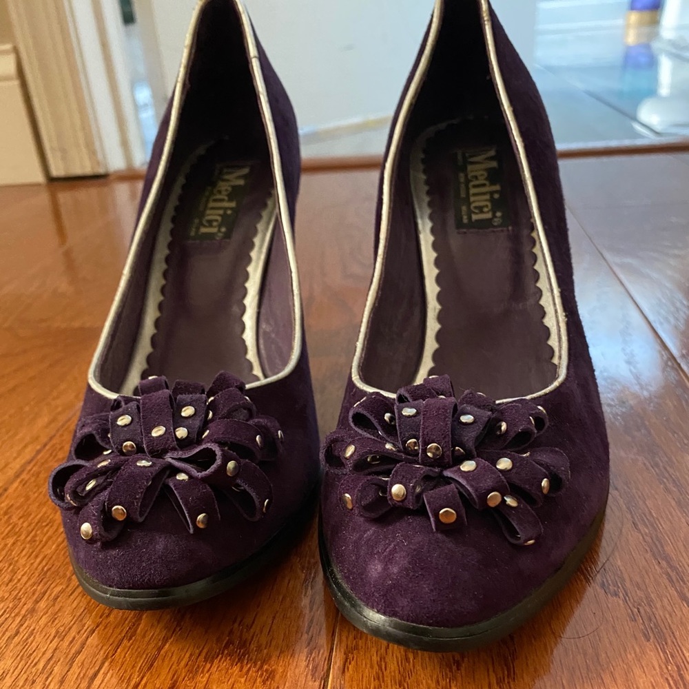 Purple Swede Medici Shoes